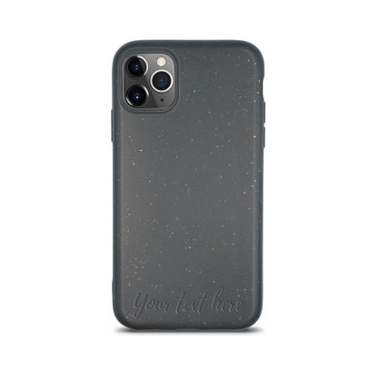 Biodegradable Personalized Case - Black