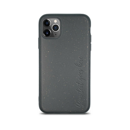 Biodegradable Personalized Case - Black
